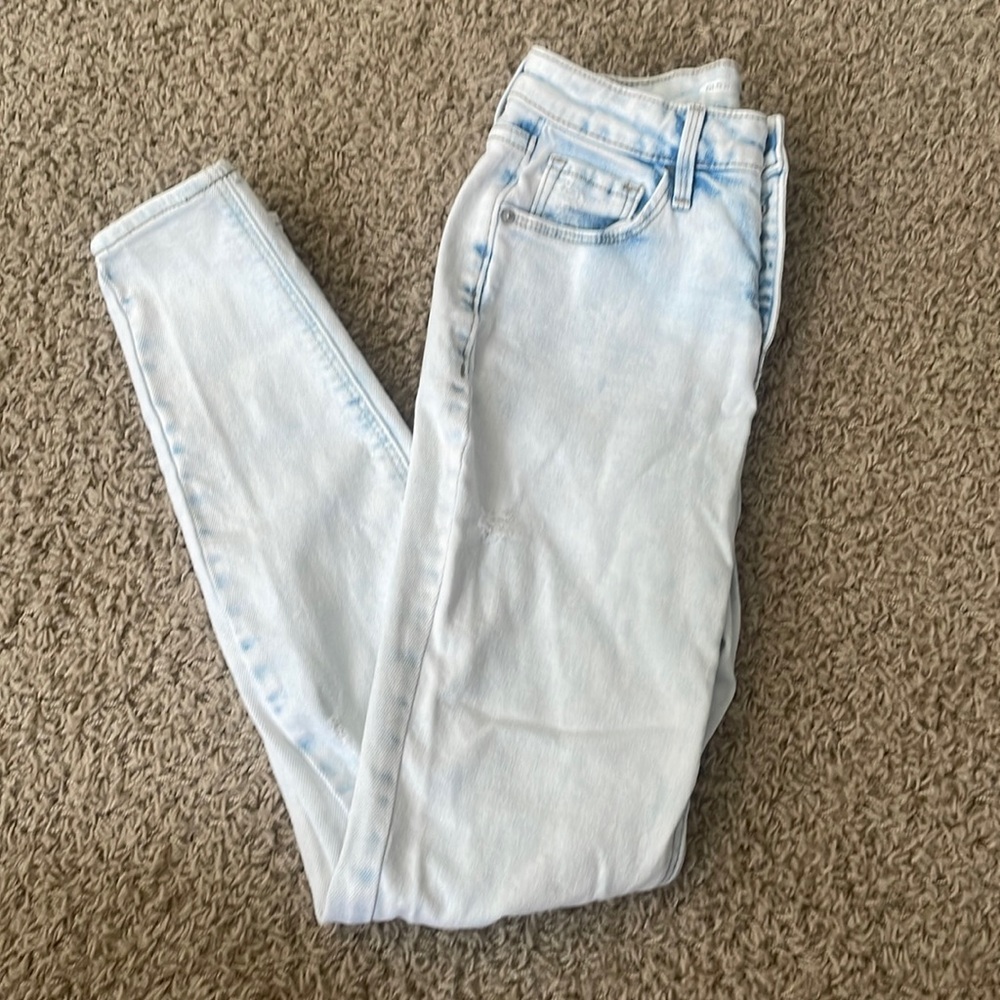 Women’s Rockstar Super Skinny High Rise Jeans.